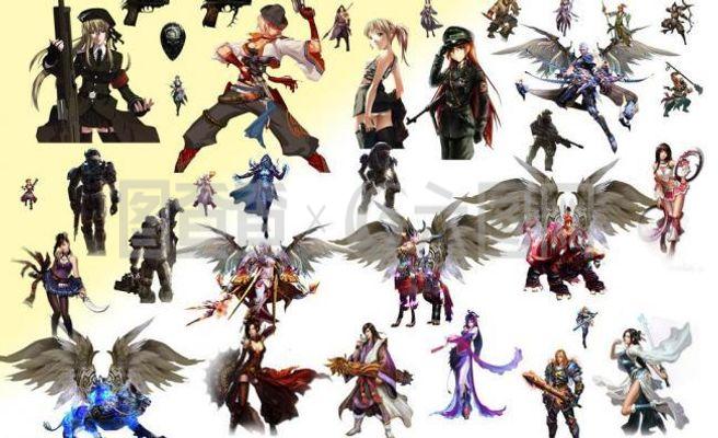 網絡游戲中的卡通角色設計與軟件應用